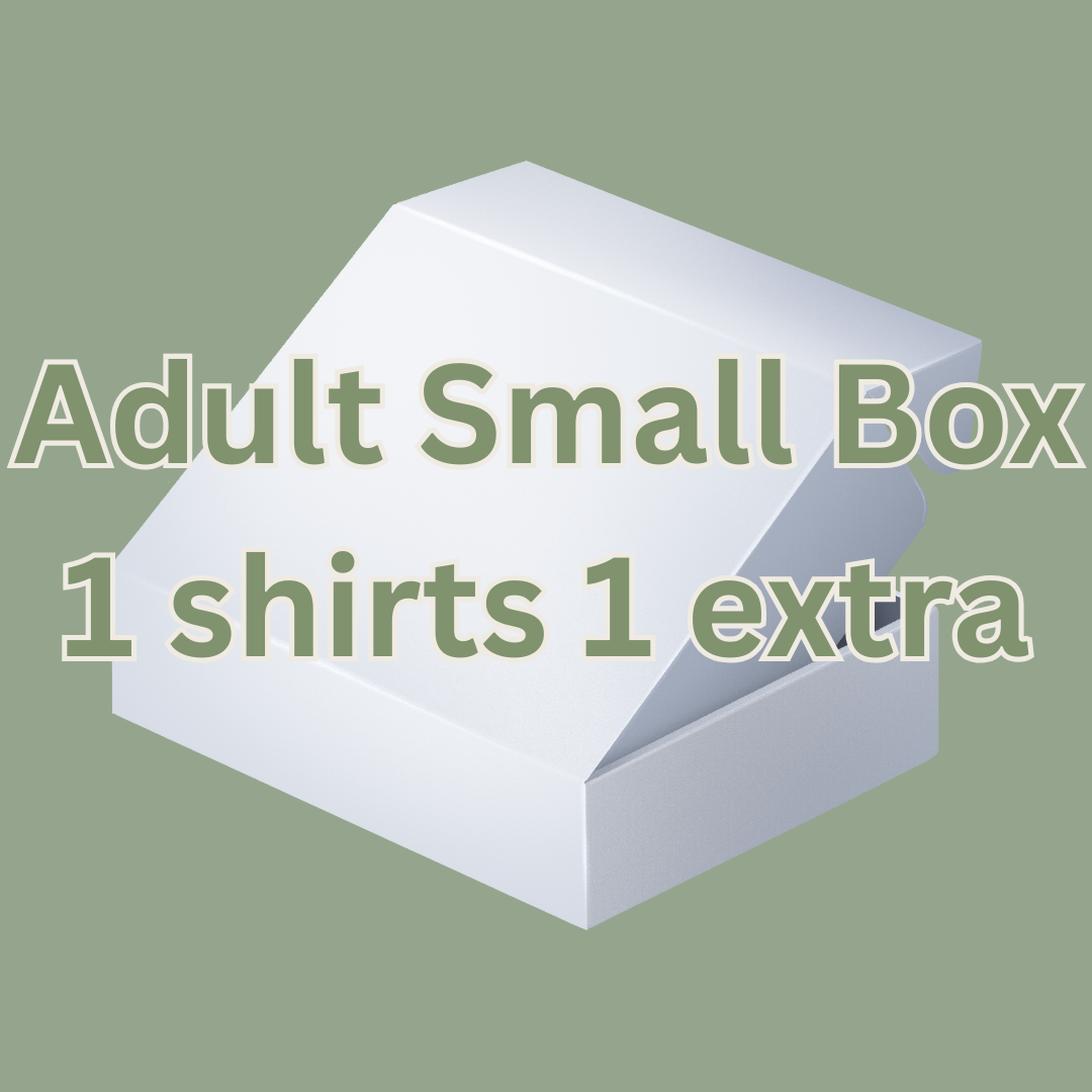 Adult Tshirt Box- Small