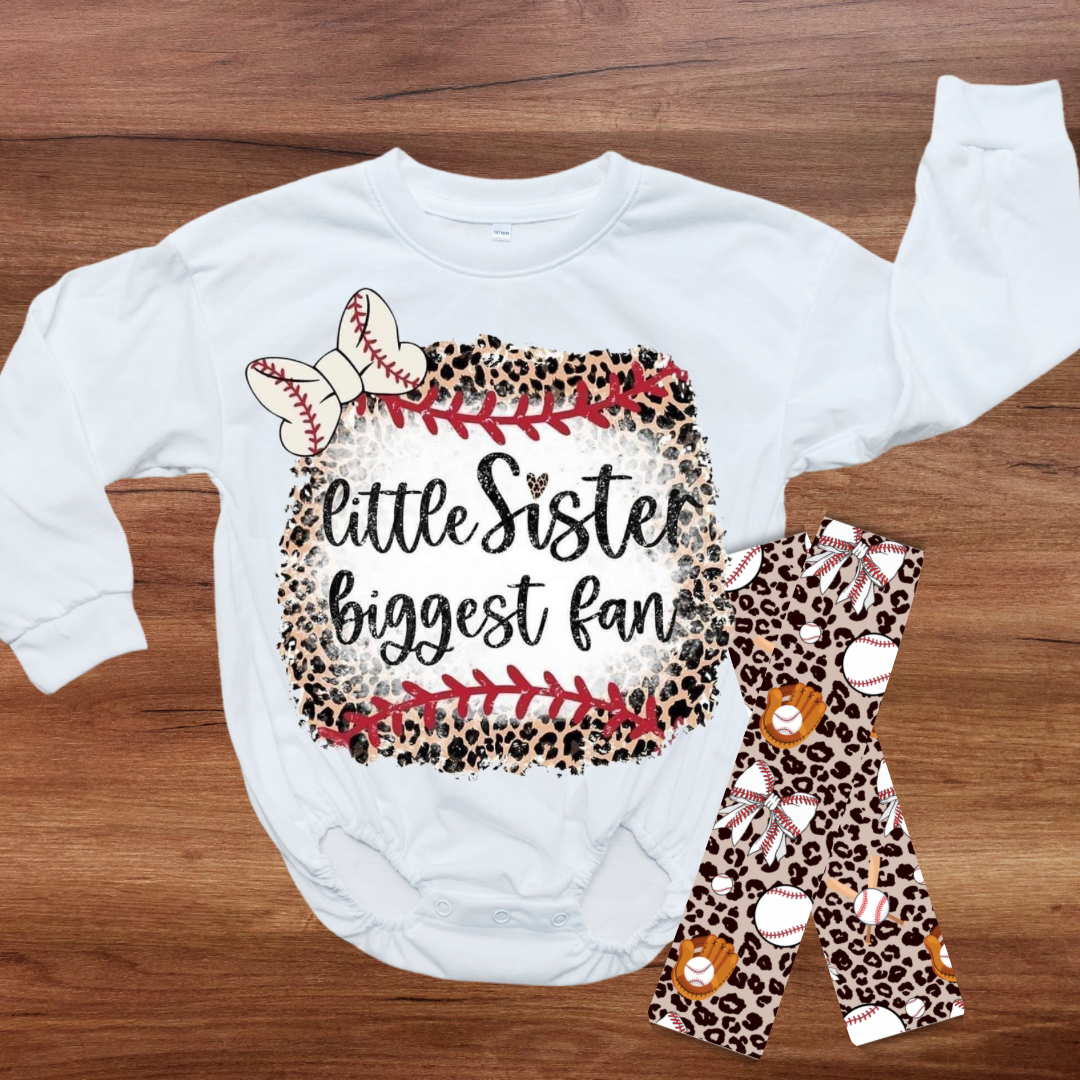 Little Sister Baseball Infant