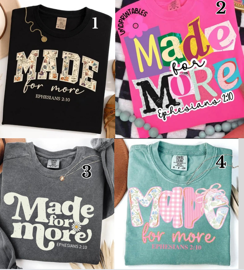 Made for More