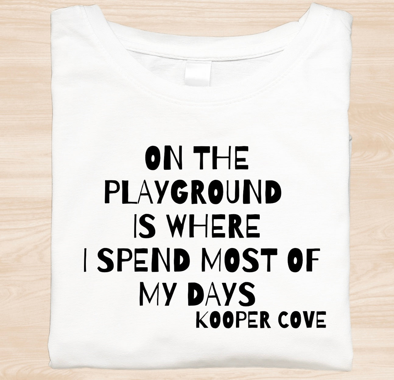 Toddler & Youth Playground Tee KC