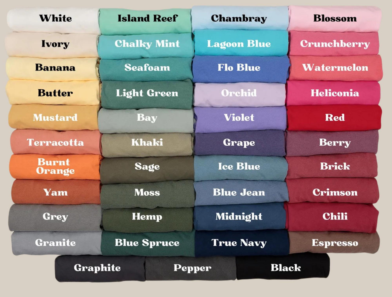 Comfort Color Upgrade