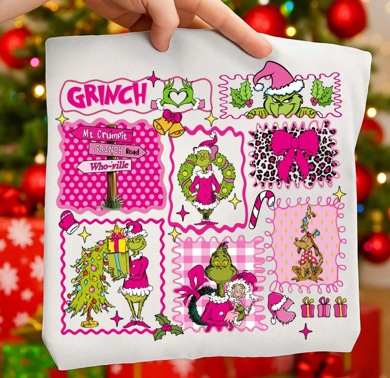 RETRO PINK GRINCH