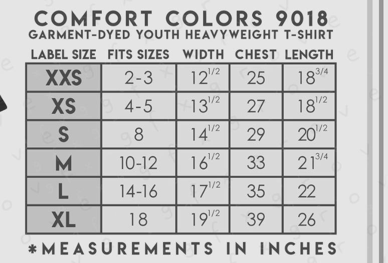 Comfort Color Upgrade