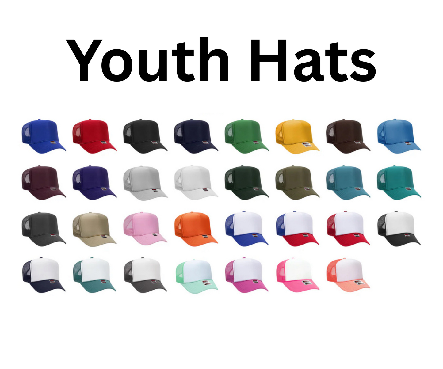 Custom Foam Print Hat