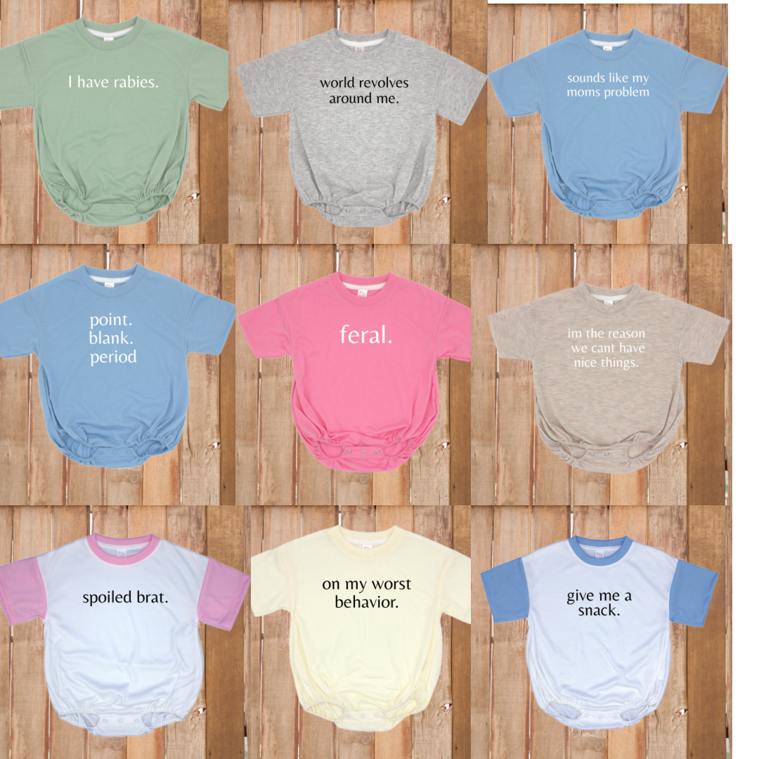 Period Baggy Rompers