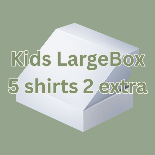 Kids Large Tshirt Box
