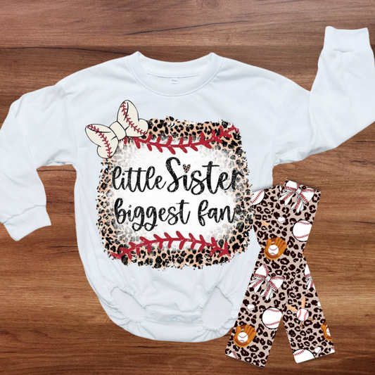 Little Sister Baseball Infant