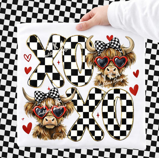 Checkered XOXO