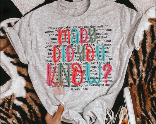 Mary did you know ✝️