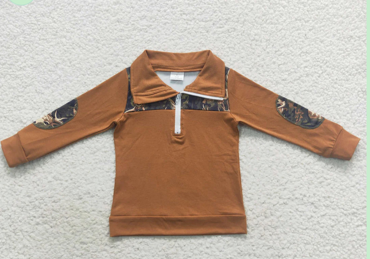 Boys Zip up Pullover