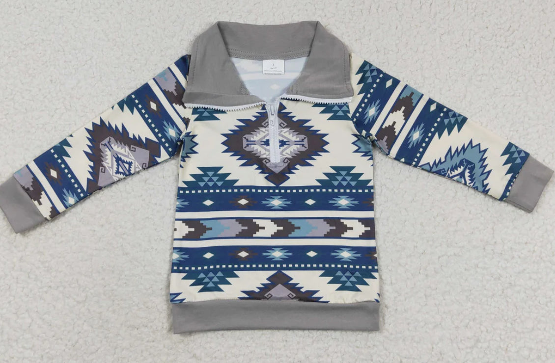 Boys Zip up Pullover