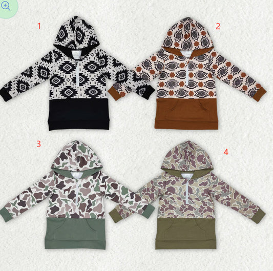 Boys Zip up Pullover