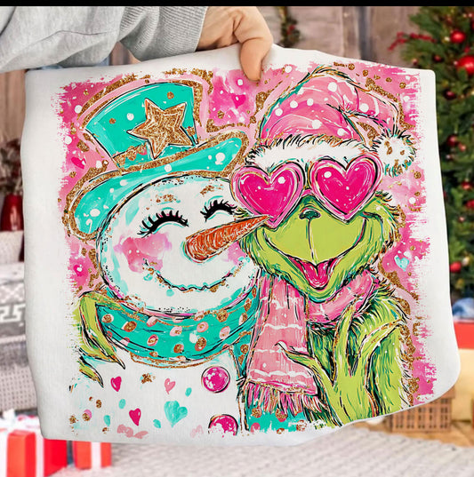Snowman & Grinch