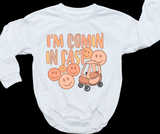 Coming in fast Tee Romper