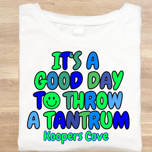 Good day to Throw a Tantrum KC Boy