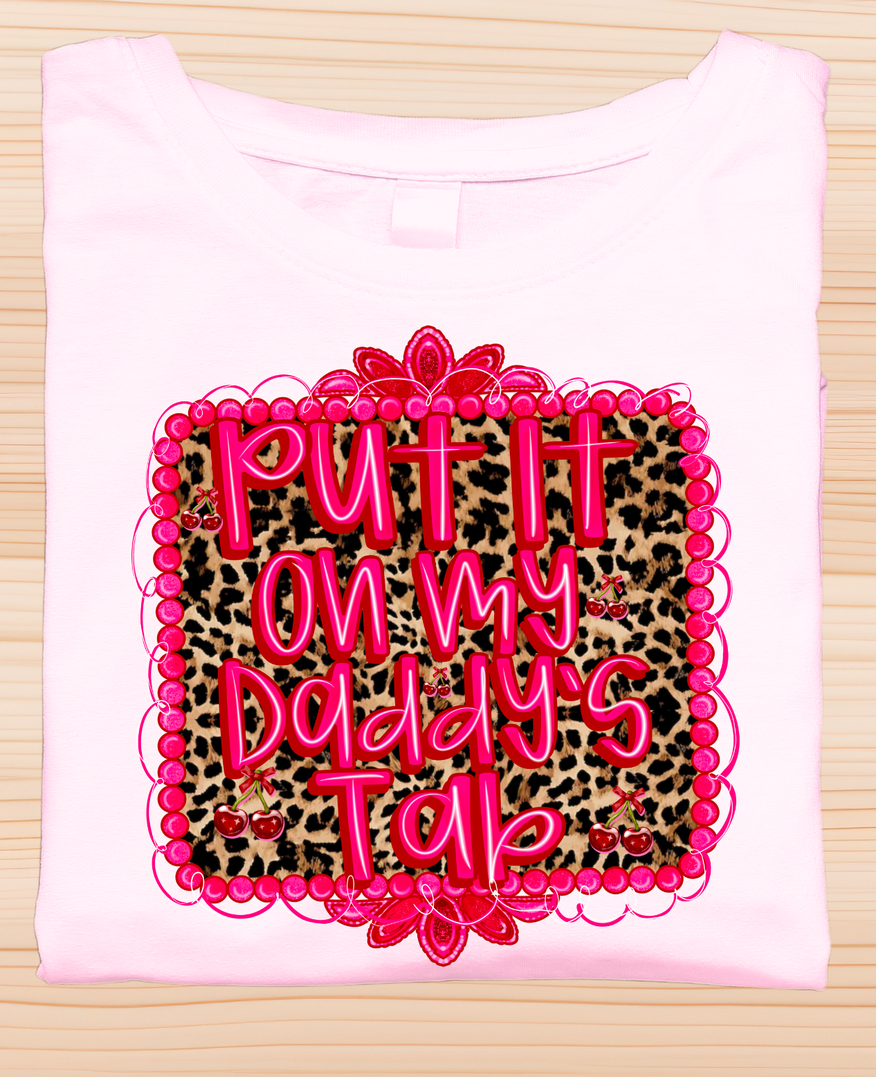 Put it on my Daddy’s Tab Tee&Romper