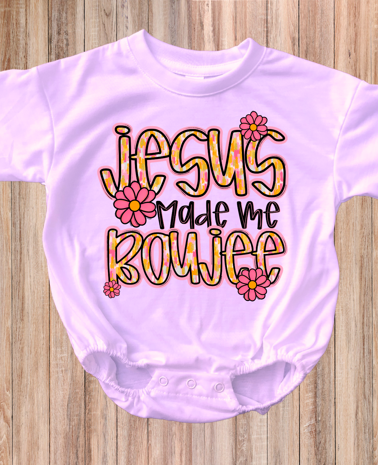 Jesus Made me Boujee Tee&Romper