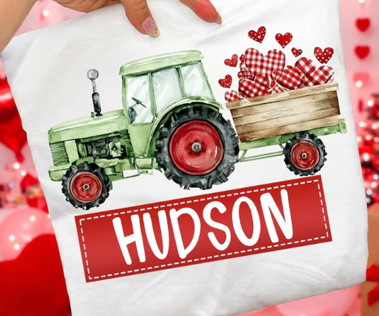 Custom Tractor Valentines