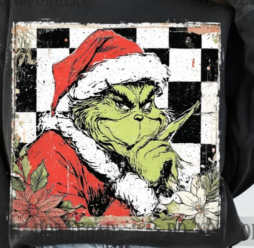 Checkered Grinch