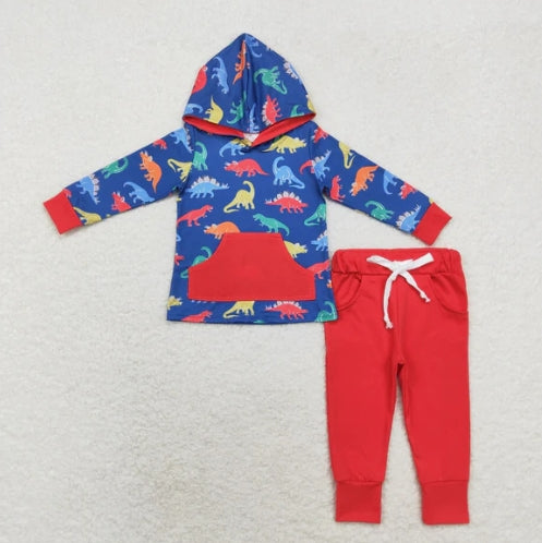Boys Hoodie Jogger Sets (multi)